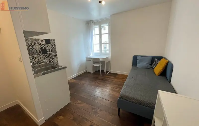 Studio meublé 15m² Rennes centre - Calme, optimisé space - Photo 3