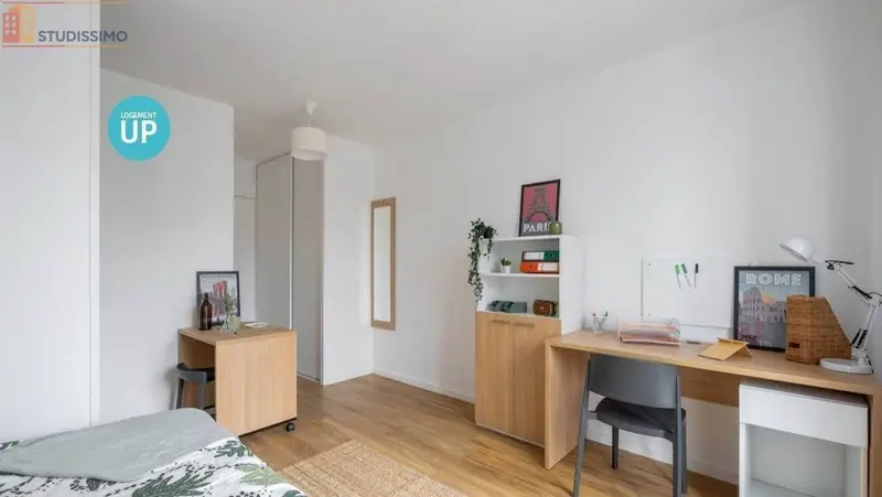 Studio meublé 17m² Bordeaux 33800 - Meublé, 1 pièce - Photo 13