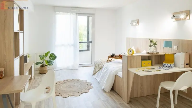 Studio meublé 26m² Bordeaux centre - Meublé, 1 pièce - Photo 7