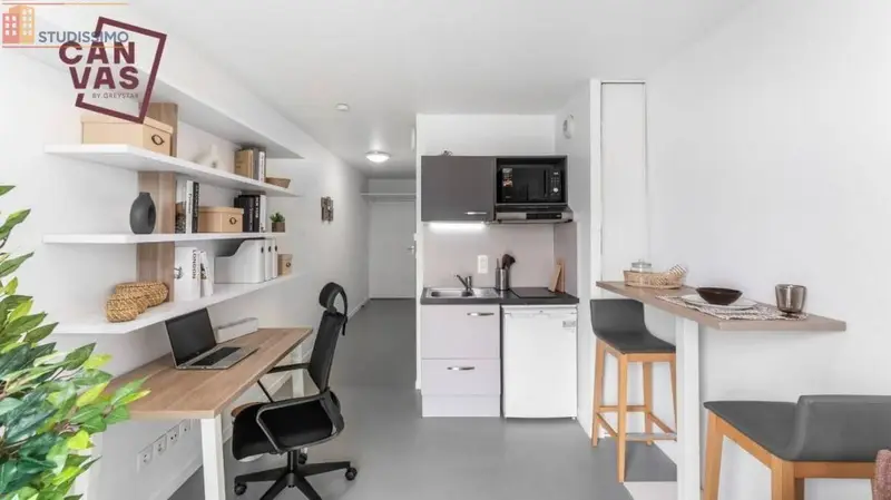 Studio 18m² Bègles 33130 - Meublé - Photo 11