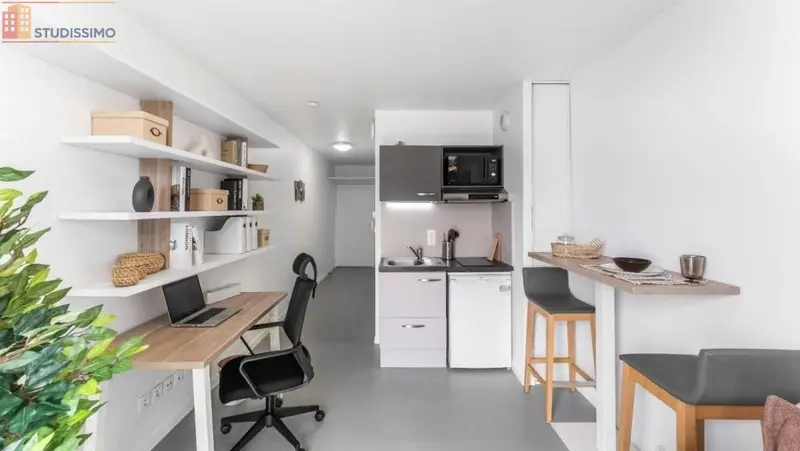 Studio 18m² Bègles 33130 - Meublé - Photo 12