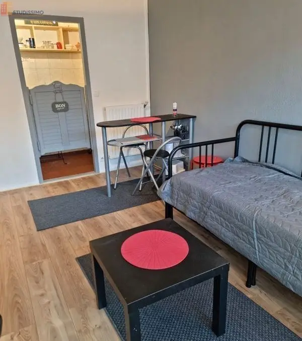 Studio meublé 24m² Bordeaux 33800 - Meublé, DPE D - Photo 8