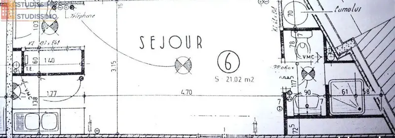 Studio 21m² Rennes centre - lumineux - Photo 1
