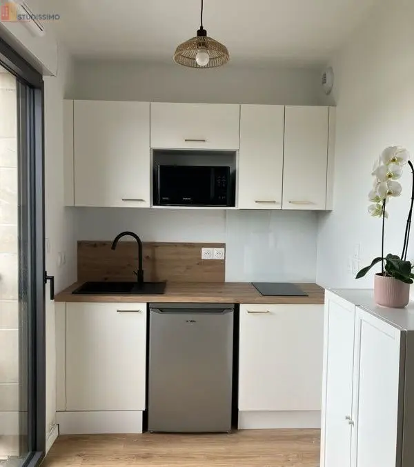 Studio meublé 29m² Pessac centre - Résidence sécurisée, standing - Photo 26