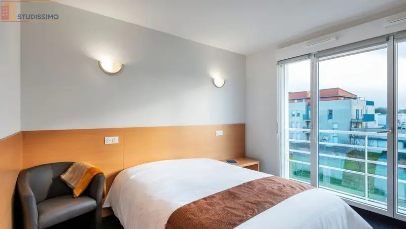 Studio meublé 21m² Noyal-Châtillon-sur-Seiche - Meublé, DPE B - Photo 4
