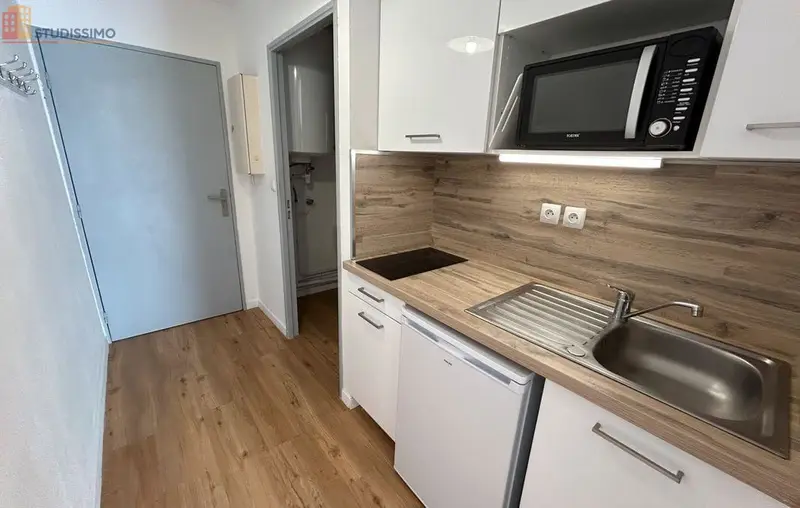 Studio meublé 20m² Talence - Rénové, parking - Photo 22