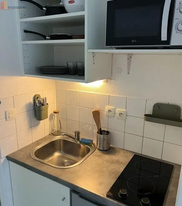 Studio meublé 24m² Montpellier centre - Lumineux, 5e étage - Photo 6