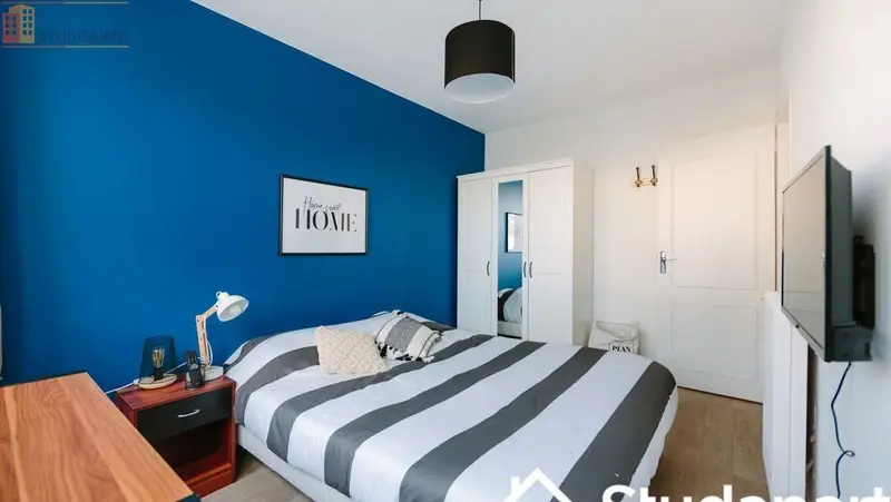 Studio meublé 11m² Rennes 35200 - Calme, lumineux - Photo 4