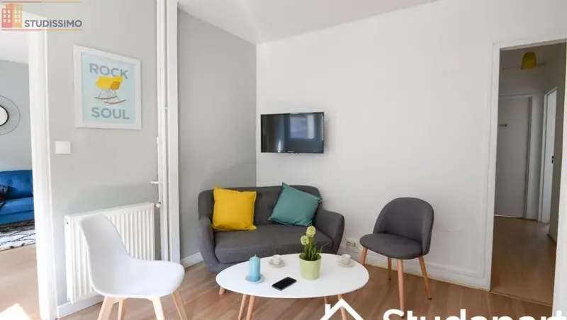 Studio meublé 10m² Rennes 35200 - Meublé, 1er étage - Photo 9