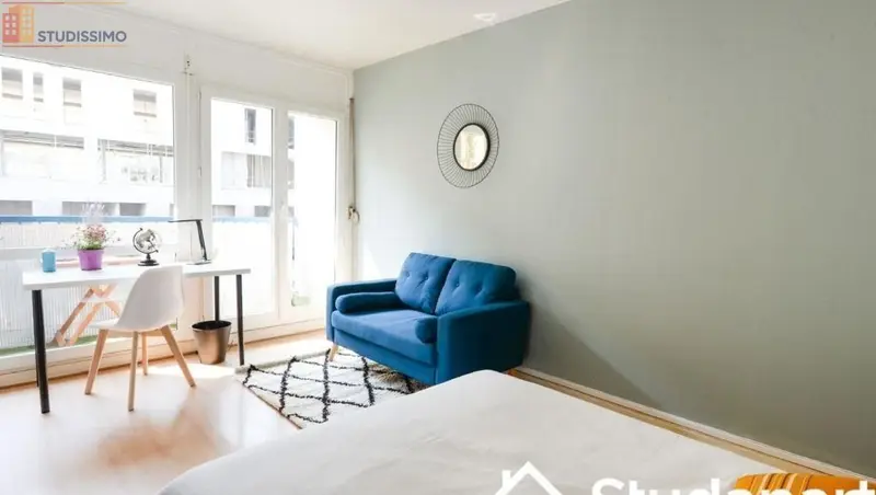 Studio meublé 10m² Rennes 35200 - Meublé, 1er étage - Photo 6