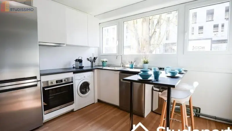 Studio meublé 10m² Rennes 35200 - Meublé, 1er étage - Photo 4