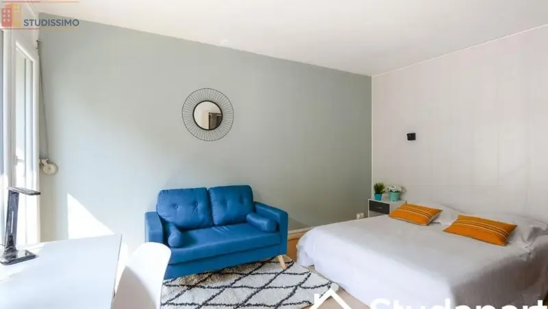 Studio meublé 10m² Rennes 35200 - Meublé, 1er étage - Photo 2