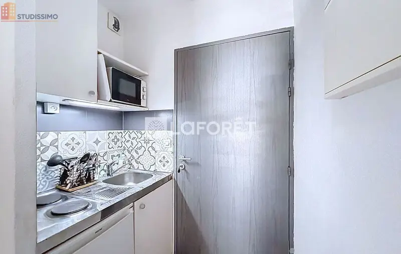Studio meublé 19m² Montpellier 34000 - Lumineux, 3e étage - Photo 3
