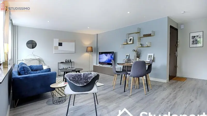 Studio meublé 11m² Rennes 35000 - Meublé, DPE A - Photo 4