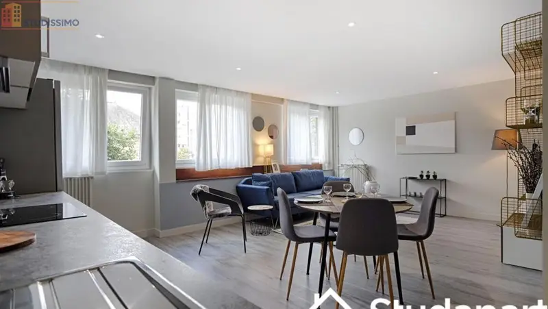 Studio meublé 11m² Rennes 35000 - Meublé, DPE A - Photo 2