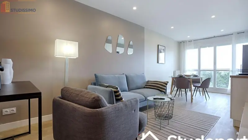 Studio meublé 12m² Rennes 35000 - Meublé, DPE A - Photo 3