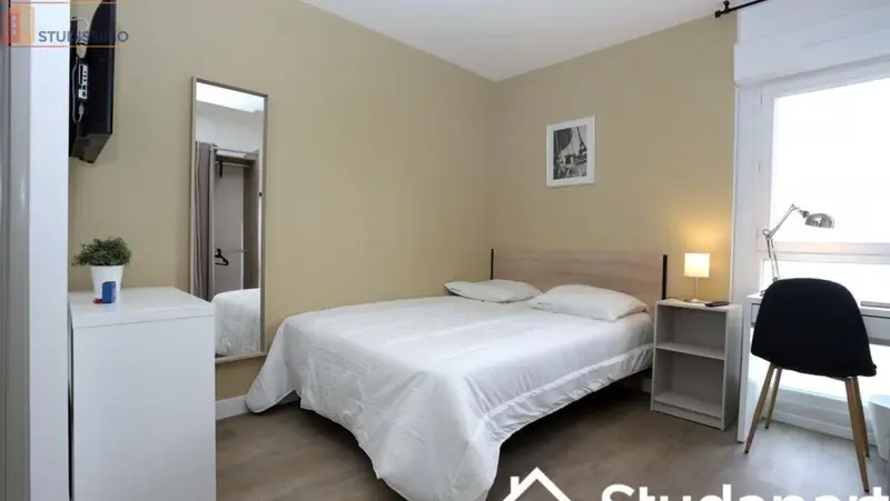 Studio meublé 12m² Rennes 35000 - Meublé, DPE A - Photo 2