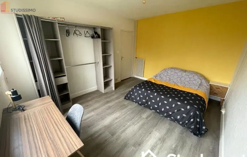 Studio meublé 13m² Rennes 35200 - Meublé, étage 3 - Photo 1