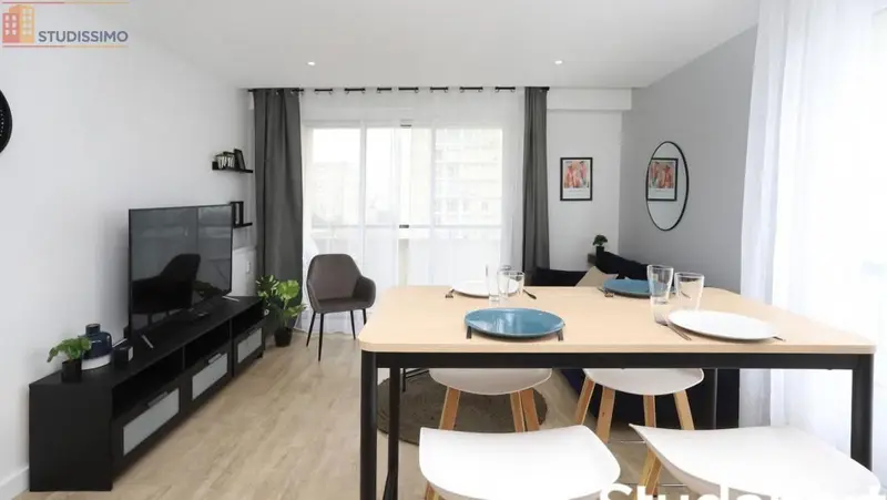 Studio meublé 11m² Rennes 35000 - Meublé, DPE A - Photo 2