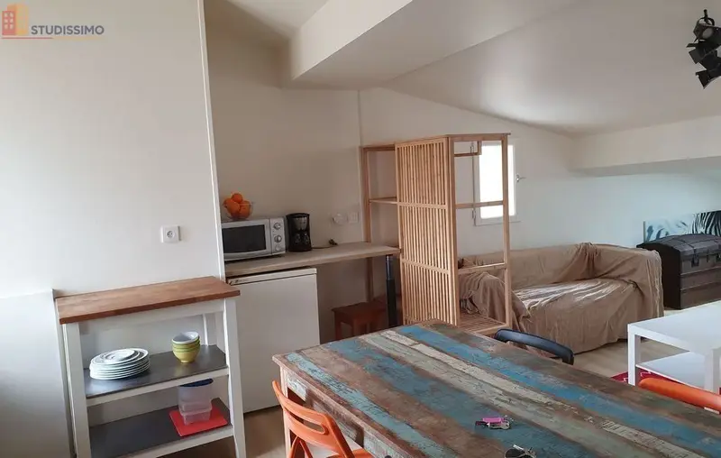 Studio 31m² Bordeaux Victoire - Meublé, grand séjour - Photo 2