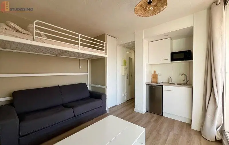 Studio meublé 20m² Agde 34300 - Meublé, 4e étage - Photo 1