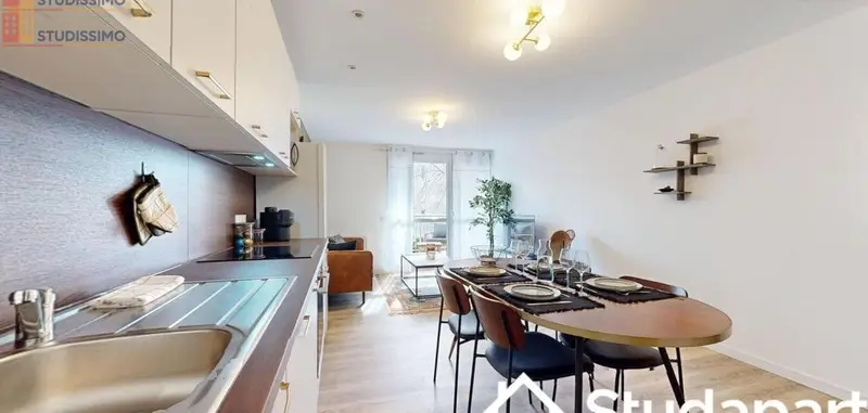 Studio meublé 78m² Rennes 35000 - Meublé, grande surface - Photo 8