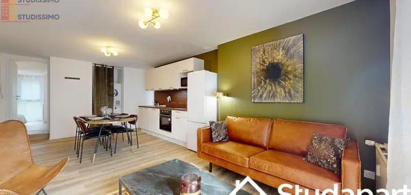 Studio meublé 78m² Rennes 35000 - Meublé, grande surface - Photo 1