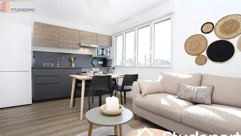 Studio meublé 10m² Rennes 35700 - Lumineux - Photo 4