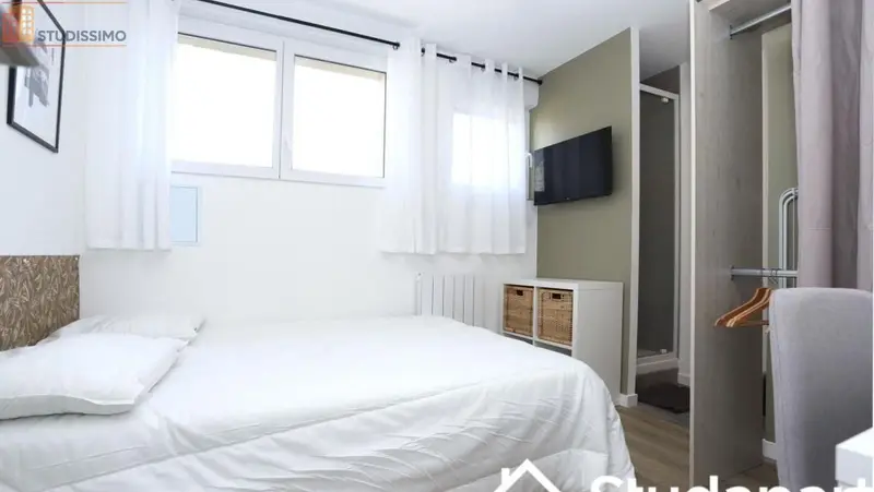 Studio meublé 10m² Rennes 35700 - Lumineux - Photo 1