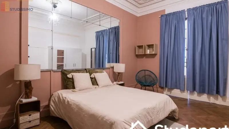 Studio meublé 14m² Bordeaux centre - Calme, lumineux - Photo 2
