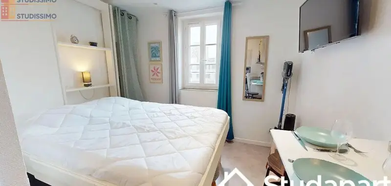 Studio meublé 13m² Rennes centre - Calme, 4e étage - Photo 3