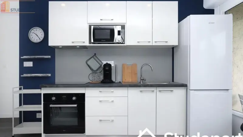 Studio meublé 11m² Rennes 35000 - Meublé, DPE A - Photo 2