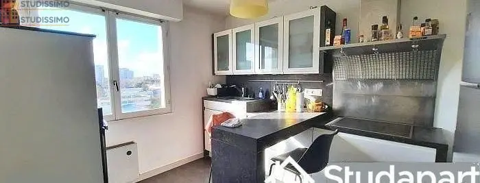 Studio meublé 11m² Rennes 35200 - Lumineux, étage élevé - Photo 9