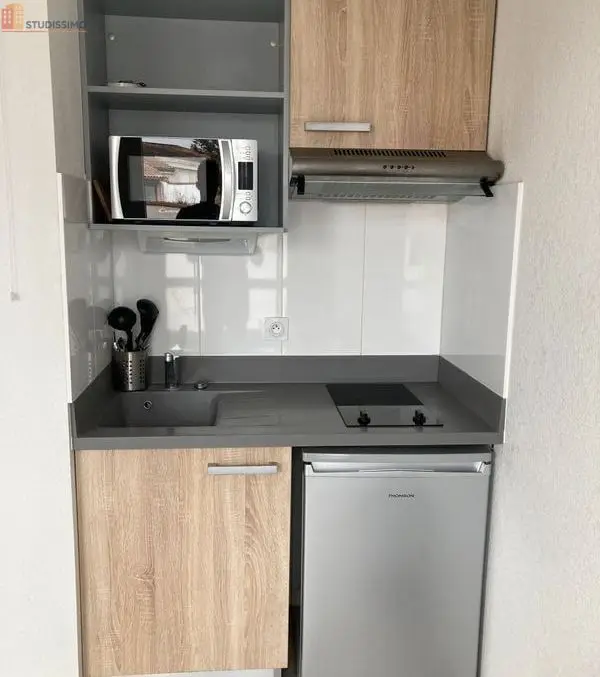 Studio meublé 25m² Bordeaux 33800 - Meublé, pour étudiant - Photo 1