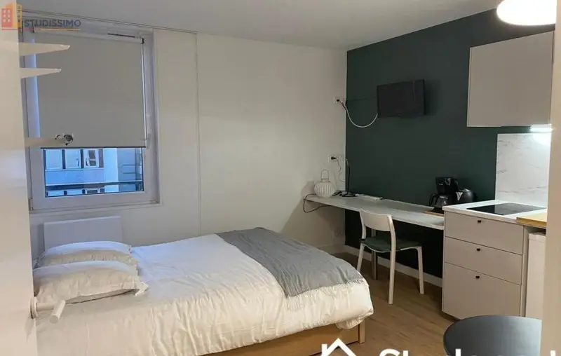 Studio meublé 20m² Rennes centre - Lumineux, 3e étage - Photo 8