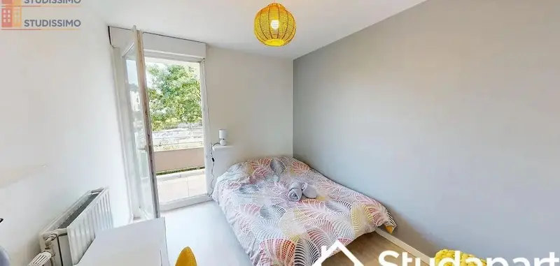 Studio meublé 9m² Rennes 35000 - Calme, lumineux - Photo 7