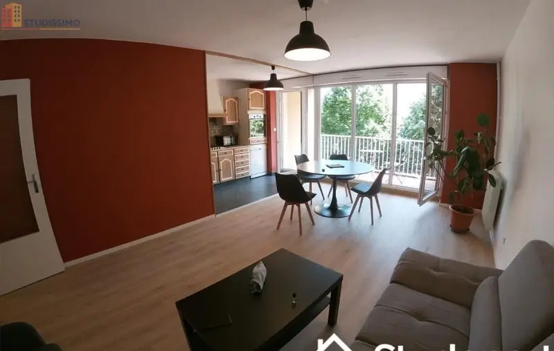 Studio meublé 12m² Rennes 35200 - Meublé, 3e étage - Photo 1