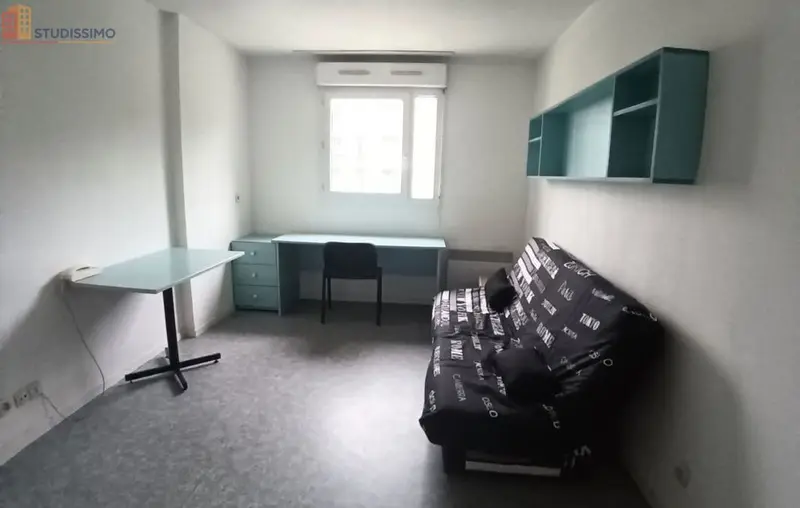 Studio meublé 19m² Montpellier 34090 - Résidence étudiante, calme - Photo 2