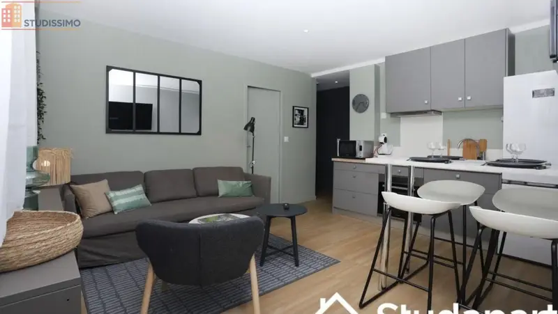 Studio 10m² Rennes 35000 - Meublé, lumineux - Photo 9