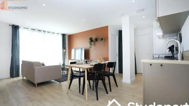 Studio 10m² Rennes 35000 - Meublé, DPE A - Photo 3