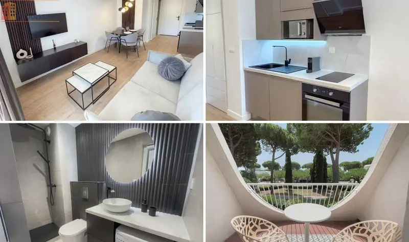 Studio meublé 24m² La Grande-Motte - Terrasse, parking privé - Photo 2