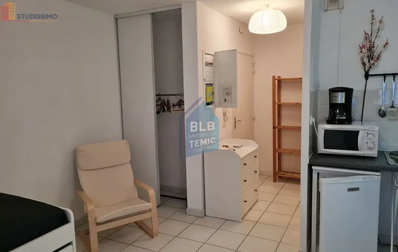 Studio meublé 24m² Montpellier centre - Lumineux - Photo 5