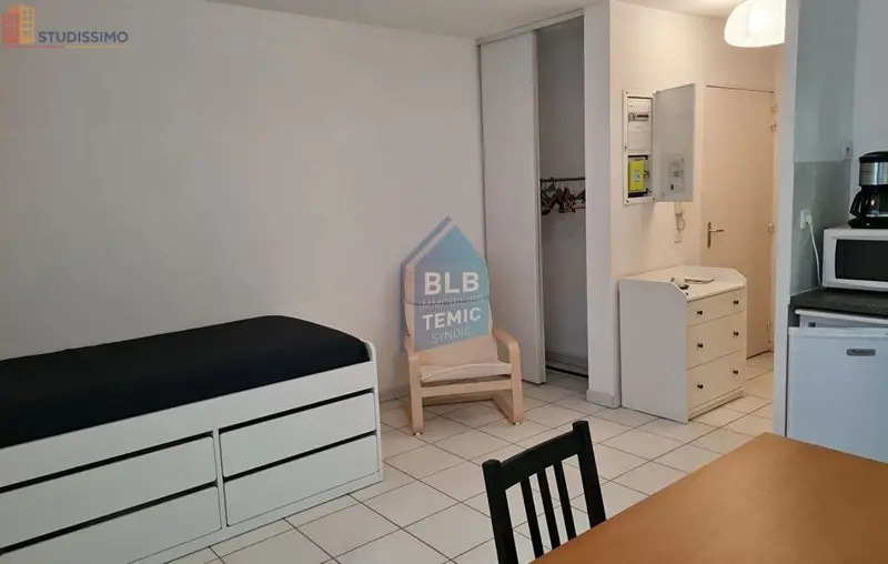 Studio meublé 24m² Montpellier centre - Lumineux - Photo 3
