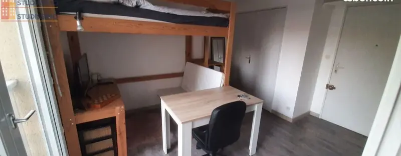 Studio meublé 19m² Bordeaux 33800 - Parking privatif - Photo 1