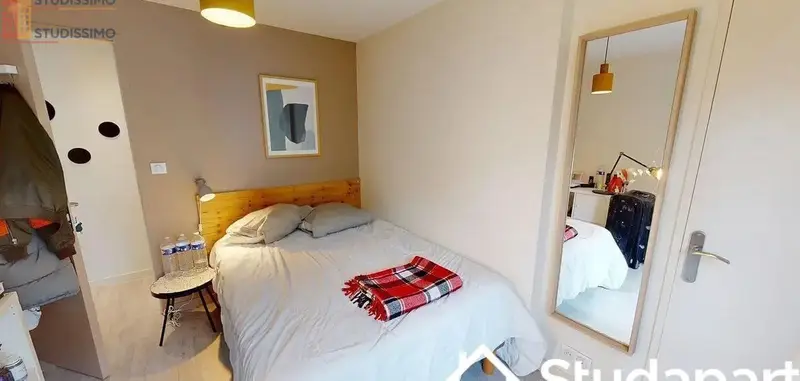 Studio meublé 12m² Rennes 35200 - Meublé, 1er étage - Photo 7