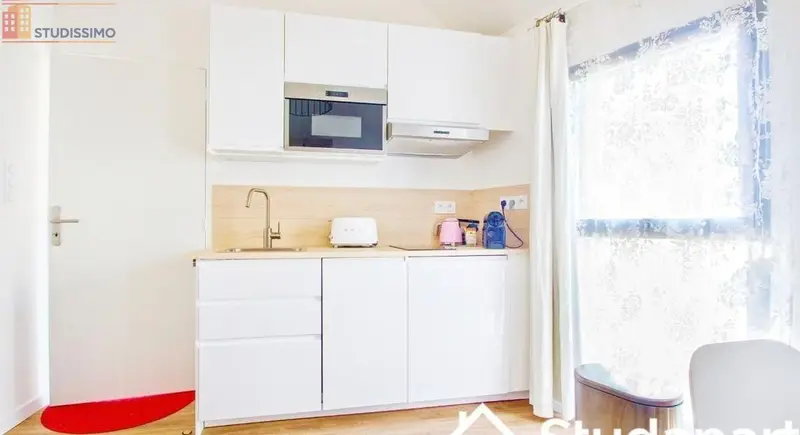 Studio meublé 30m² Rennes 35000 - Meublé, DPE A - Photo 1