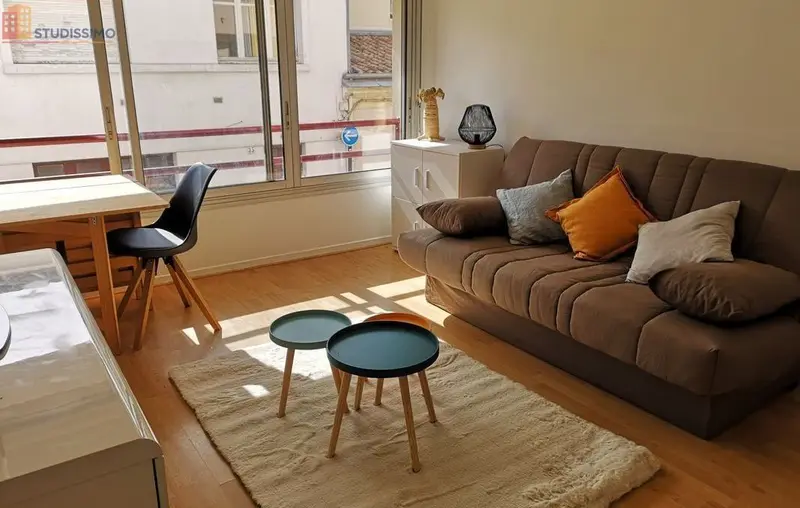 Studio meublé 21m² Bordeaux 33800 - Meublé, DPE C - Photo 6