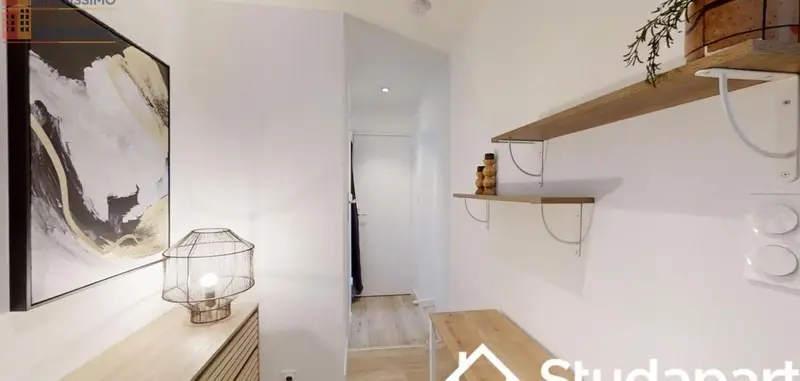 Studio meublé 9m² Rennes centre - Calme, lumineux - Photo 6