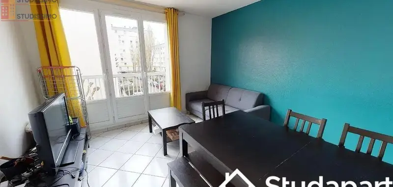 Studio meublé 11m² Rennes 35000 - Calme - Photo 2
