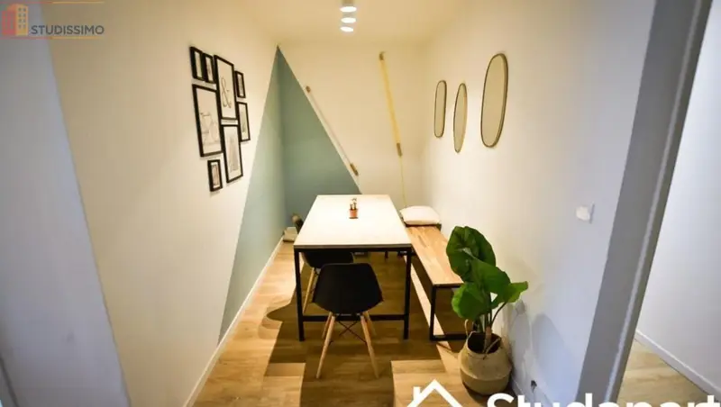 Studio meublé 10m² Rennes 35200 - Meublé, DPE D - Photo 3